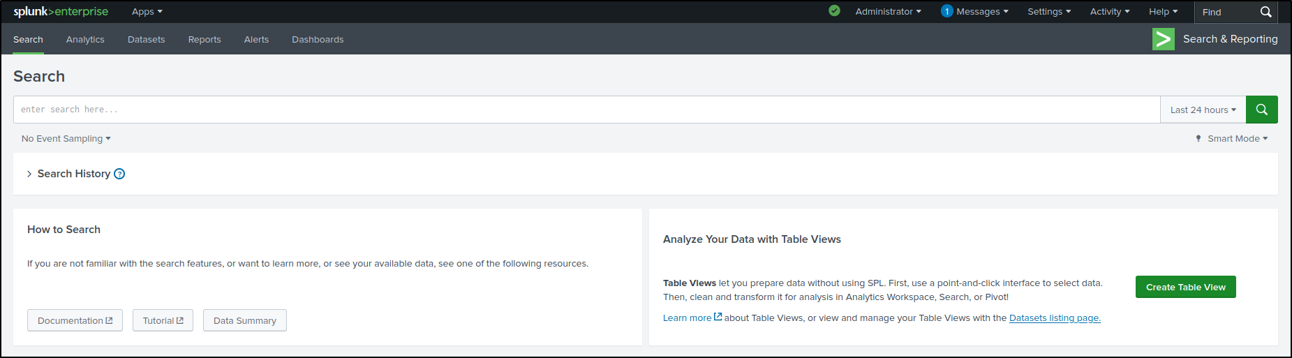enterprise install configuration step 1