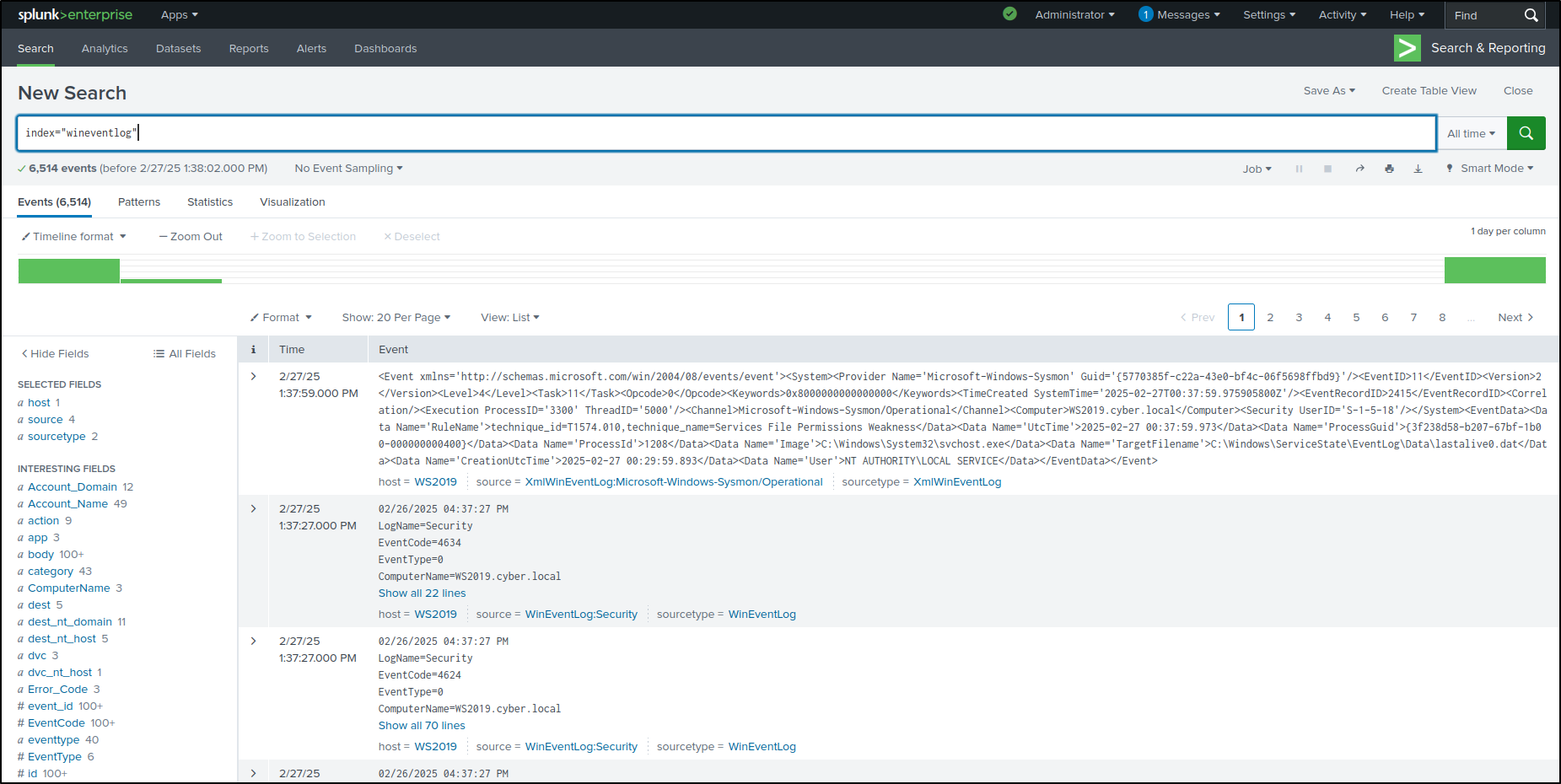 sysmon addon configuration step 86