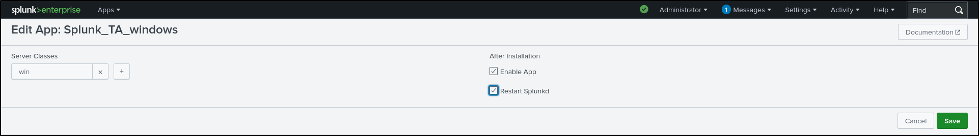 windows addon configuration step 81