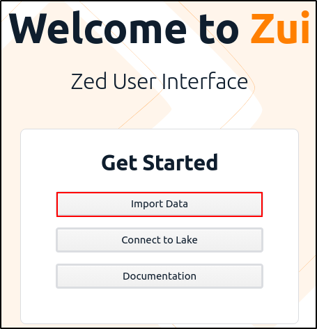 Importing the sample PCAP into Zui